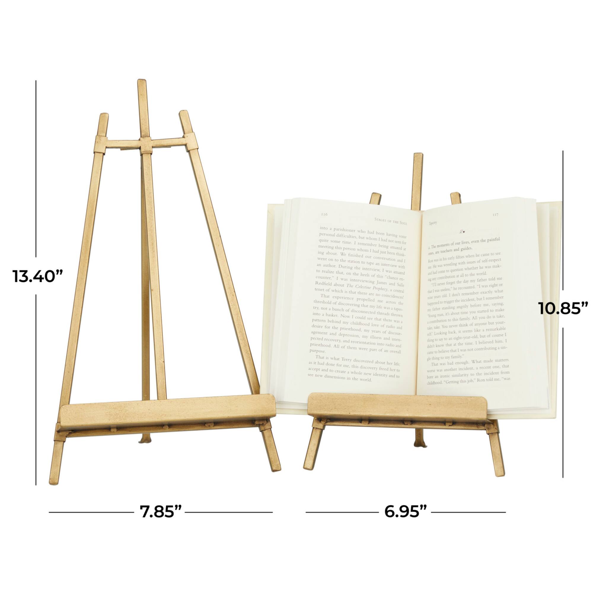 Gold Traditional Easel,